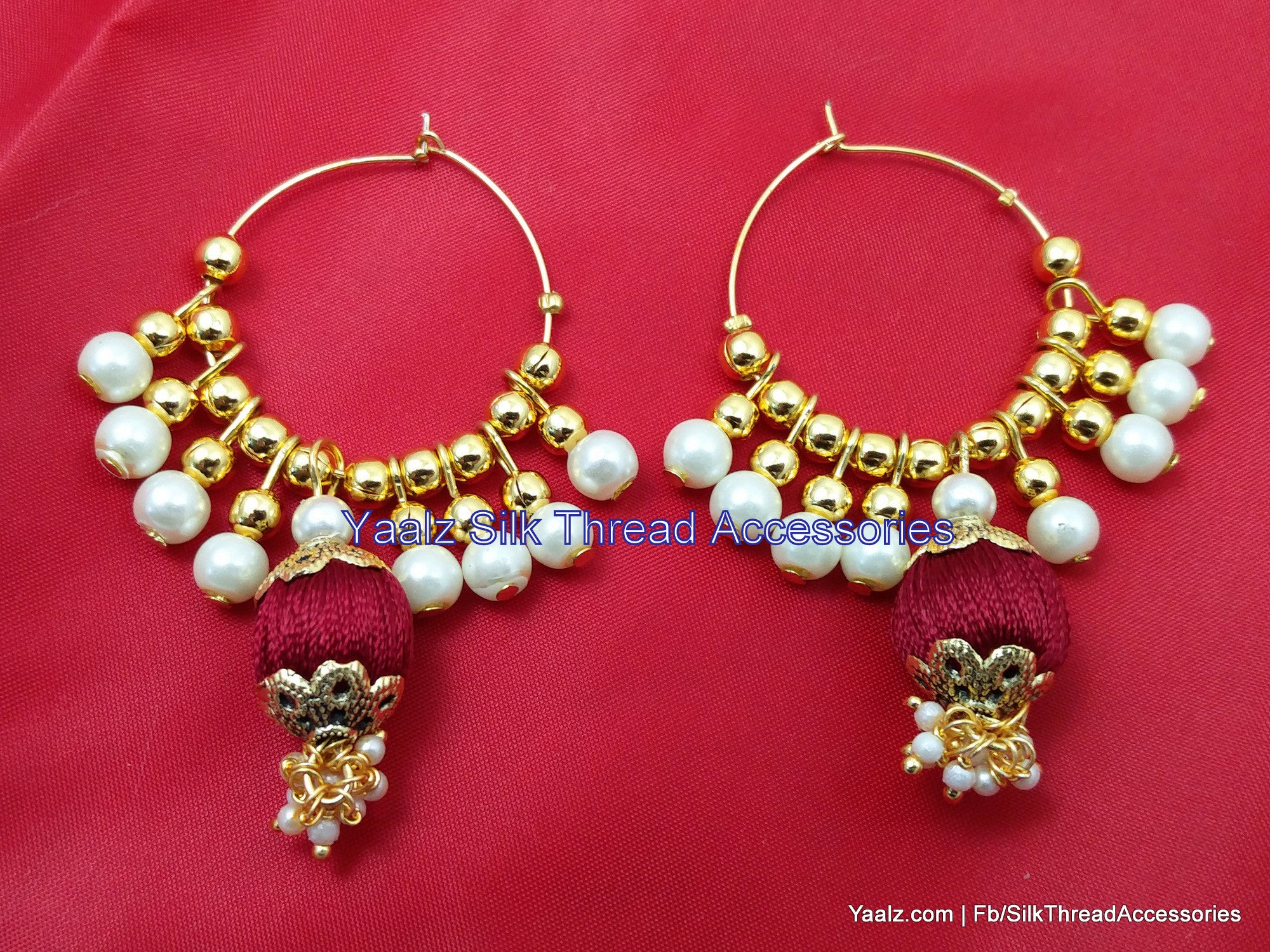 Rich Look Thread Earrings Gender Children at Best Price in Erode  Alura  Collections