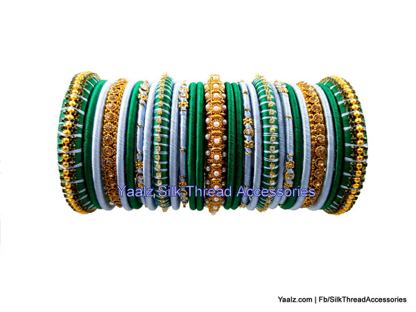 silk thread Grandeur Bangle Collections 