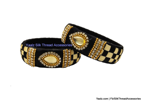 silk thread Checker Bangles 