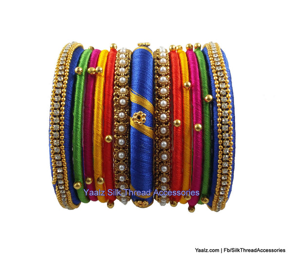 silk thread Grandeur Bangle Collections 