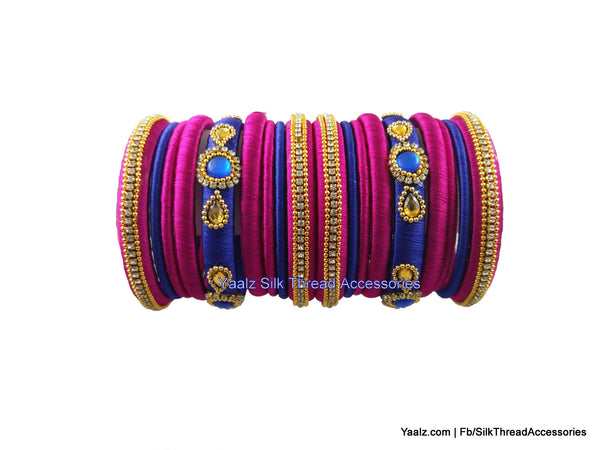 silk thread Grandeur Bangle Collections 