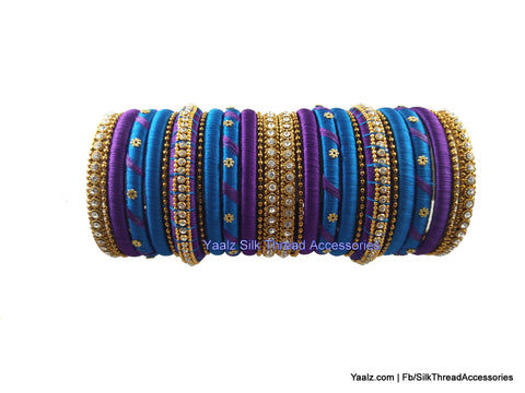 silk thread Grandeur Bangle Collections 