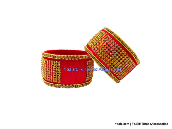 silk thread Single Bangle Collections 