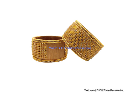 silk thread Single Bangle Collections 