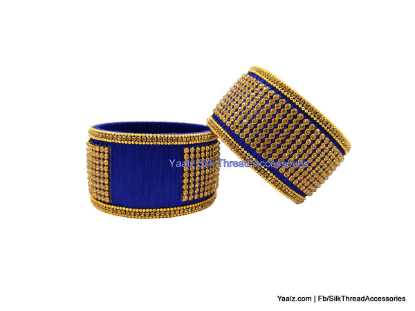 silk thread Single Bangle Collections 