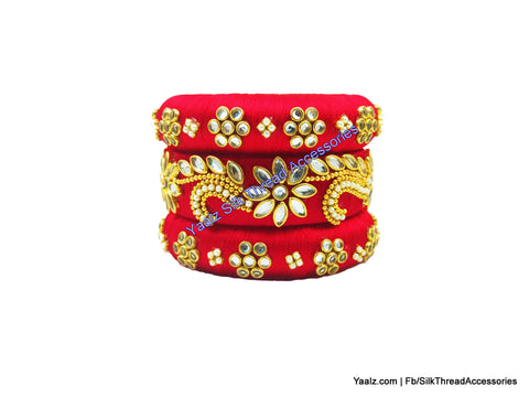 silk thread Grandeur Bangle Collections 