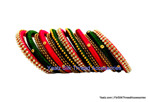 silk thread Grandeur Bangle Collections 