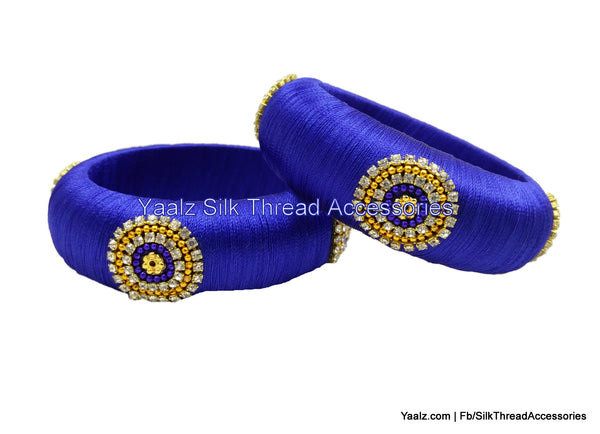silk thread Single Bangle Collections 