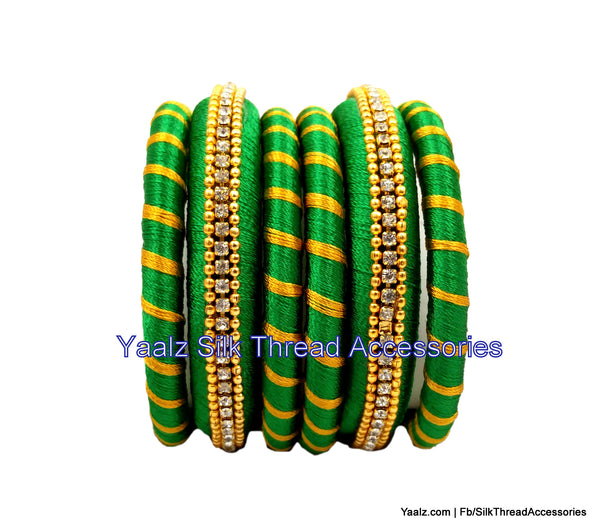 silk thread Grandeur Bangle Collections 