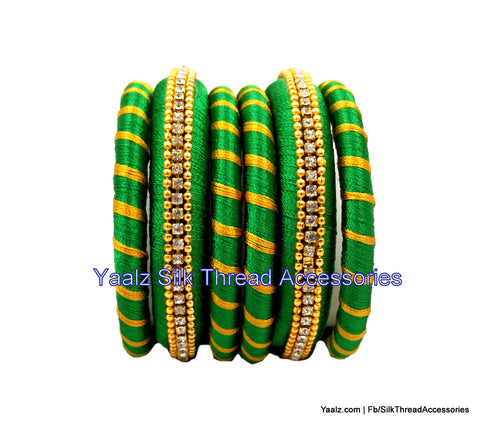 silk thread Grandeur Bangle Collections 