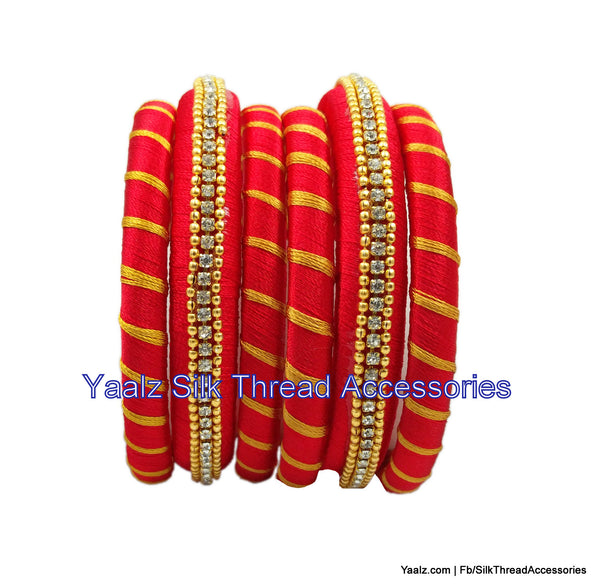 silk thread Grandeur Bangle Collections 