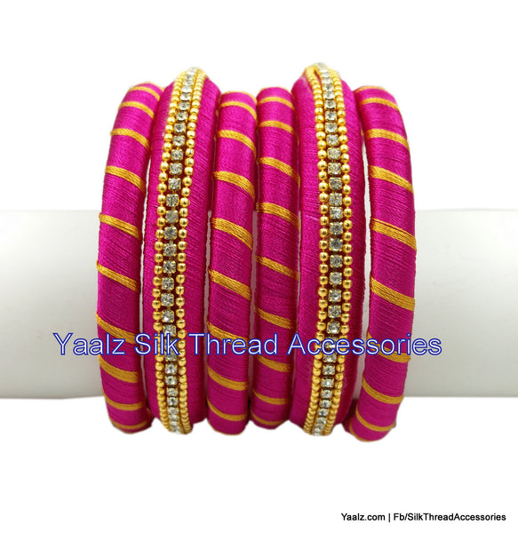 silk thread Grandeur Bangle Collections 