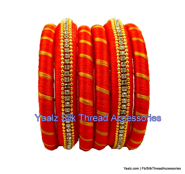 silk thread Grandeur Bangle Collections 