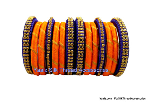 silk thread Grandeur Bangle Collections 