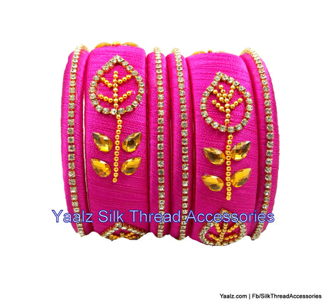 silk thread Grandeur Bangle Collections 