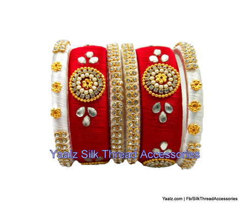 silk thread Grandeur Bangle Collections 