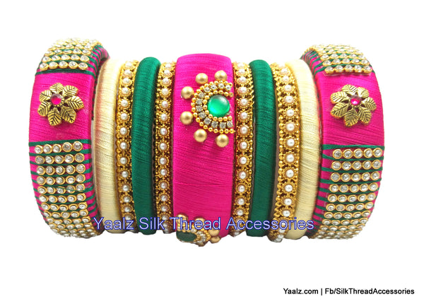 silk thread Grandeur Bangle Collections 