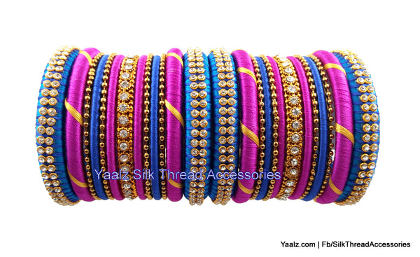 silk thread Grandeur Bangle Collections 
