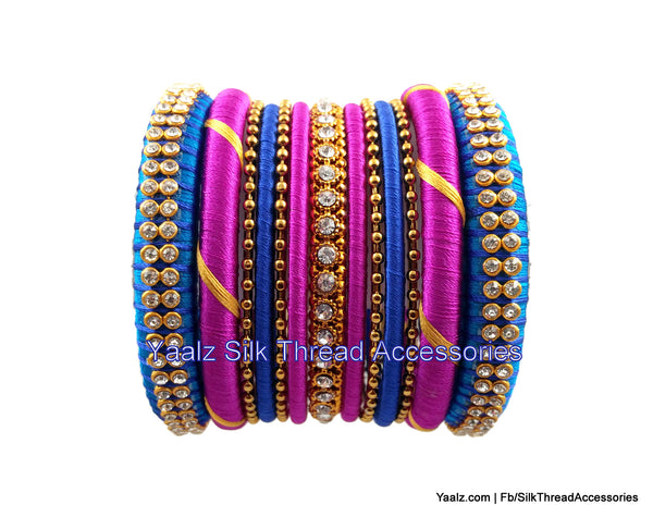 silk thread Grandeur Bangle Collections 