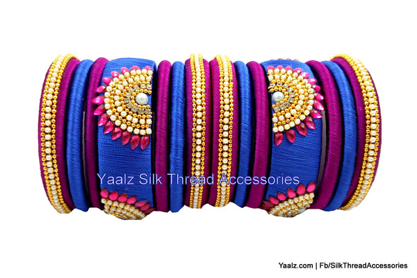 silk thread Grandeur Bangle Collections 