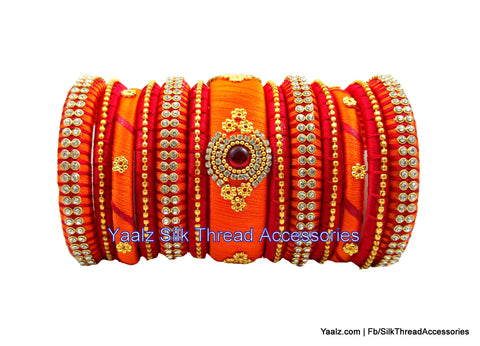 silk thread Grandeur Bangle Collections 