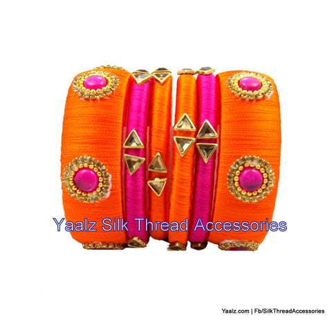 silk thread Grandeur Bangle Collections 