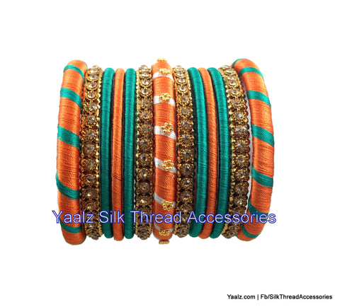 silk thread Grandeur Bangle Collections 