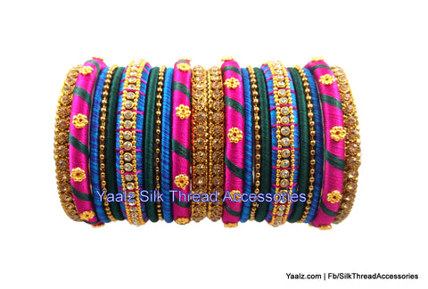 silk thread Grandeur Bangle Collections 