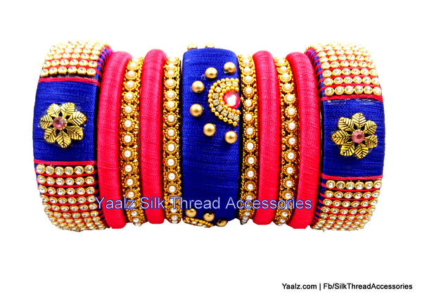 silk thread Grandeur Bangle Collections 
