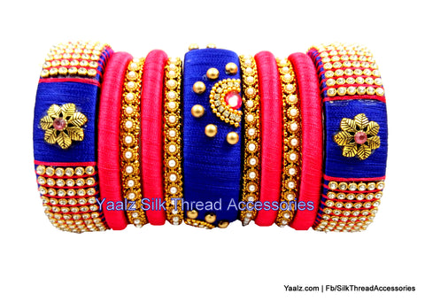 silk thread Grandeur Bangle Collections 