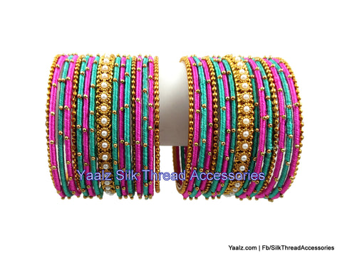 silk thread Grandeur Bangle Collections 