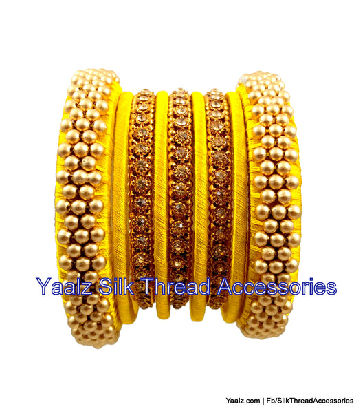silk thread Grandeur Bangle Collections 