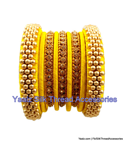 silk thread Grandeur Bangle Collections 
