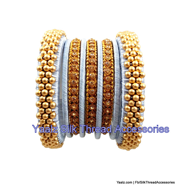 silk thread Grandeur Bangle Collections 