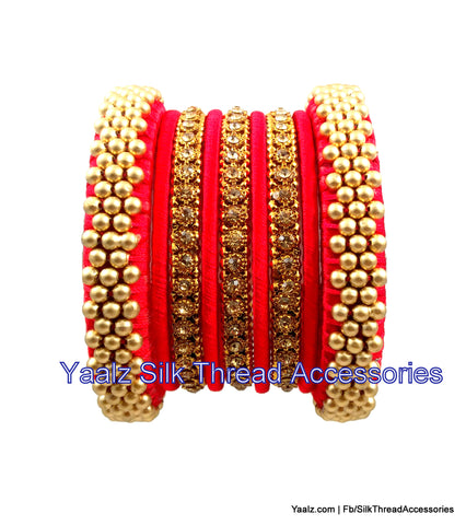 silk thread Grandeur Bangle Collections 