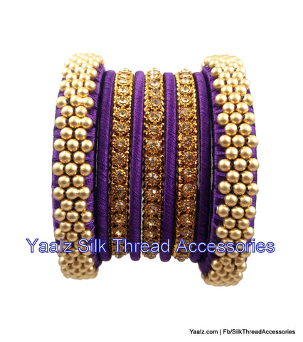 silk thread Grandeur Bangle Collections 