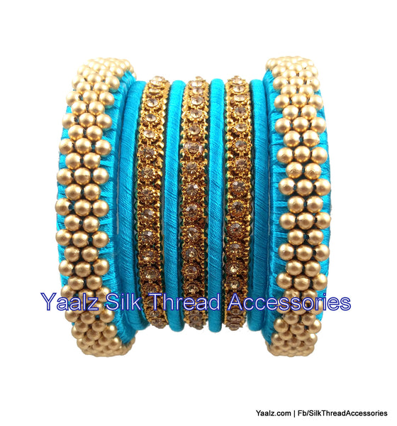 silk thread Grandeur Bangle Collections 