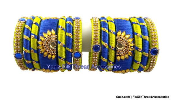 silk thread Grandeur Bangle Collections 