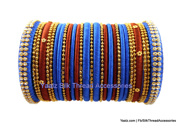 silk thread Grandeur Bangle Collections 