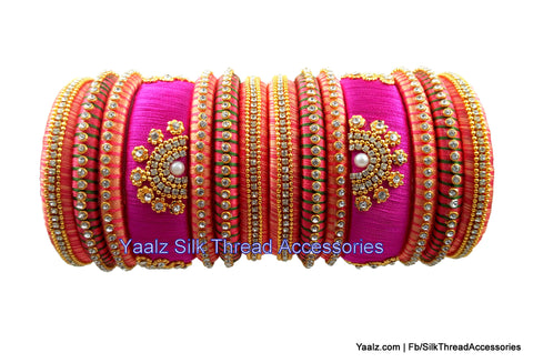 silk thread Grandeur Bangle Collections 