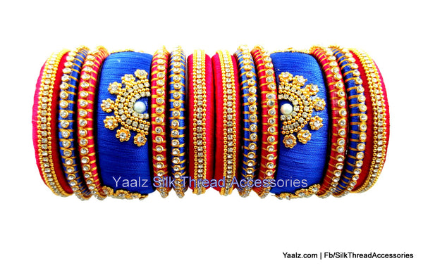 silk thread Grandeur Bangle Collections 