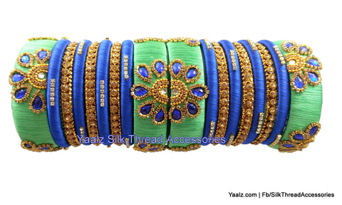 silk thread Grandeur Bangle Collections 