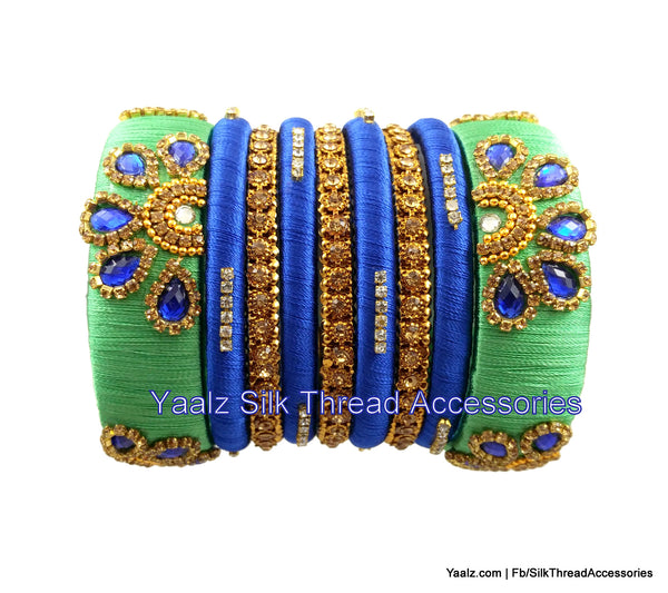 silk thread Grandeur Bangle Collections 
