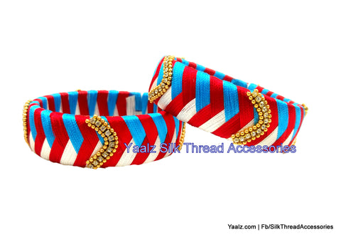 silk thread Single Bangle Collections 