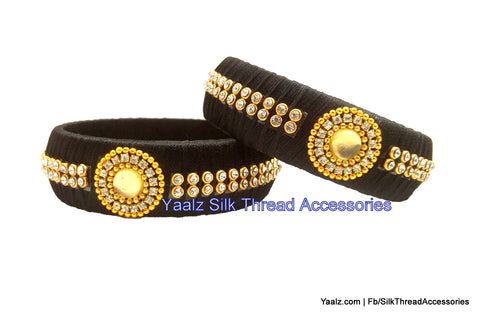 silk thread Single Bangle Collections 