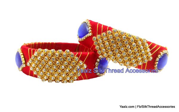 silk thread Single Bangle Collections 