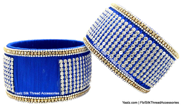 silk thread Single Bangle Collections 