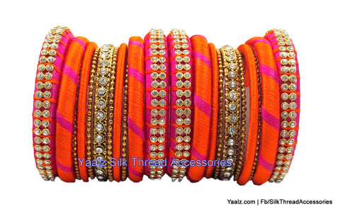 silk thread Grandeur Bangle Collections 