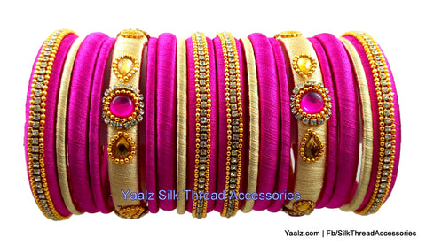 silk thread Grandeur Bangle Collections 