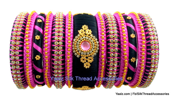 silk thread Grandeur Bangle Collections 